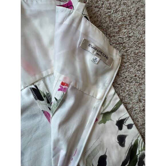 Evan-Picone size women's 12, summer floral dress - Picture 7 of 8